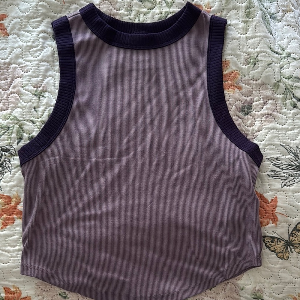 Sleeveless Purple Women's Top